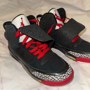 Jordan Son Of Mars Kids Black and Red Sneakers